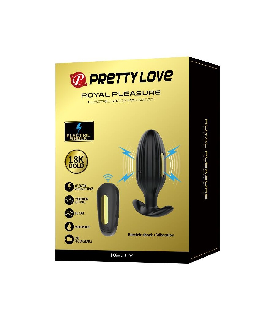 Royal Pleasure Plug Anal con Electro Estimulacion USB