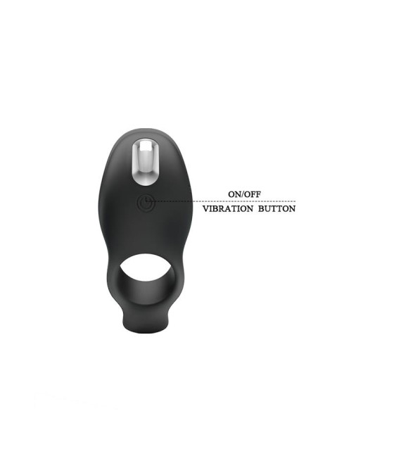 Anillo para el Pene con Vibracion USB Silicona