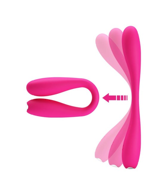 Yedda Vibrador con Esqueleto Punto G Rosa