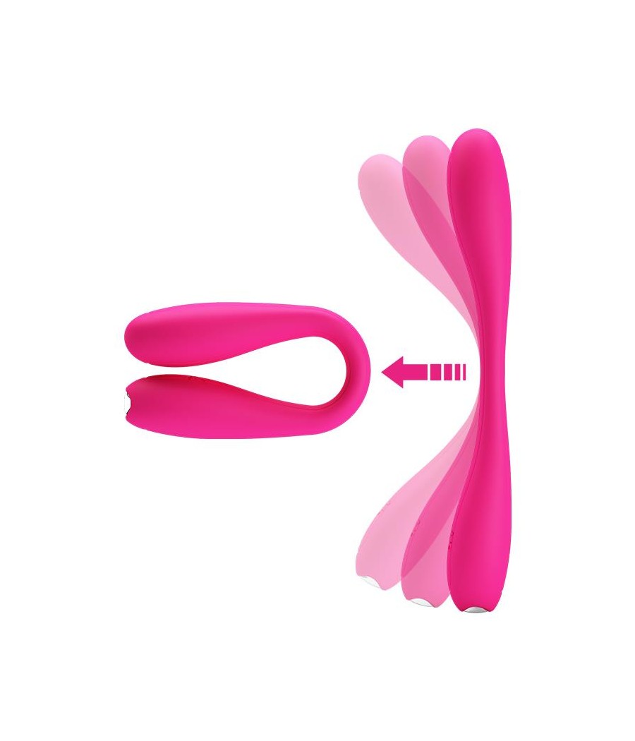 Yedda Vibrador con Esqueleto Punto G Rosa