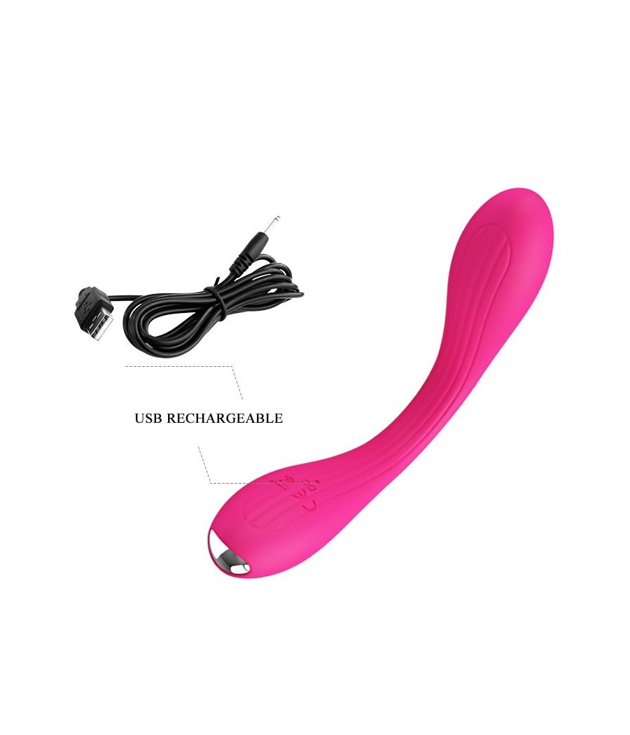 Yedda Vibrador con Esqueleto Punto G Rosa