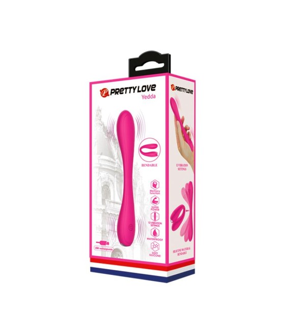 Yedda Vibrador con Esqueleto Punto G Rosa