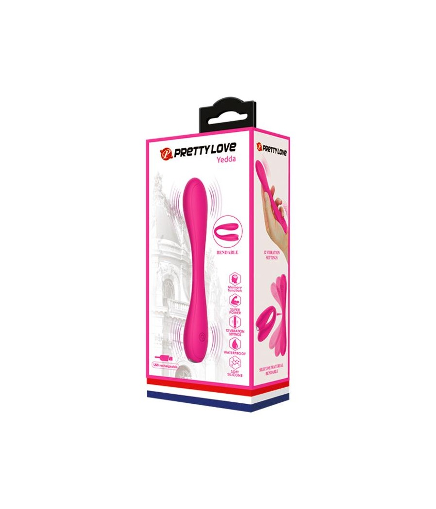 Yedda Vibrador con Esqueleto Punto G Rosa