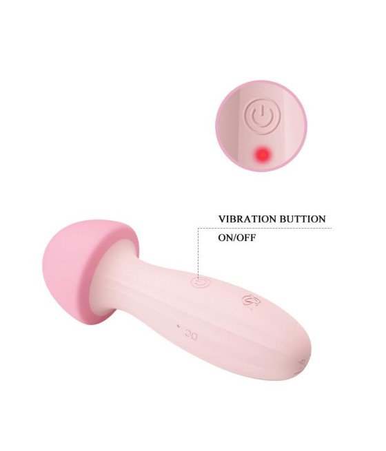 Mushroom Vibrador Masajeador Silicona USB