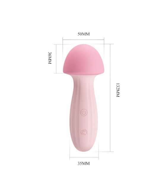 Mushroom Vibrador Masajeador Silicona USB