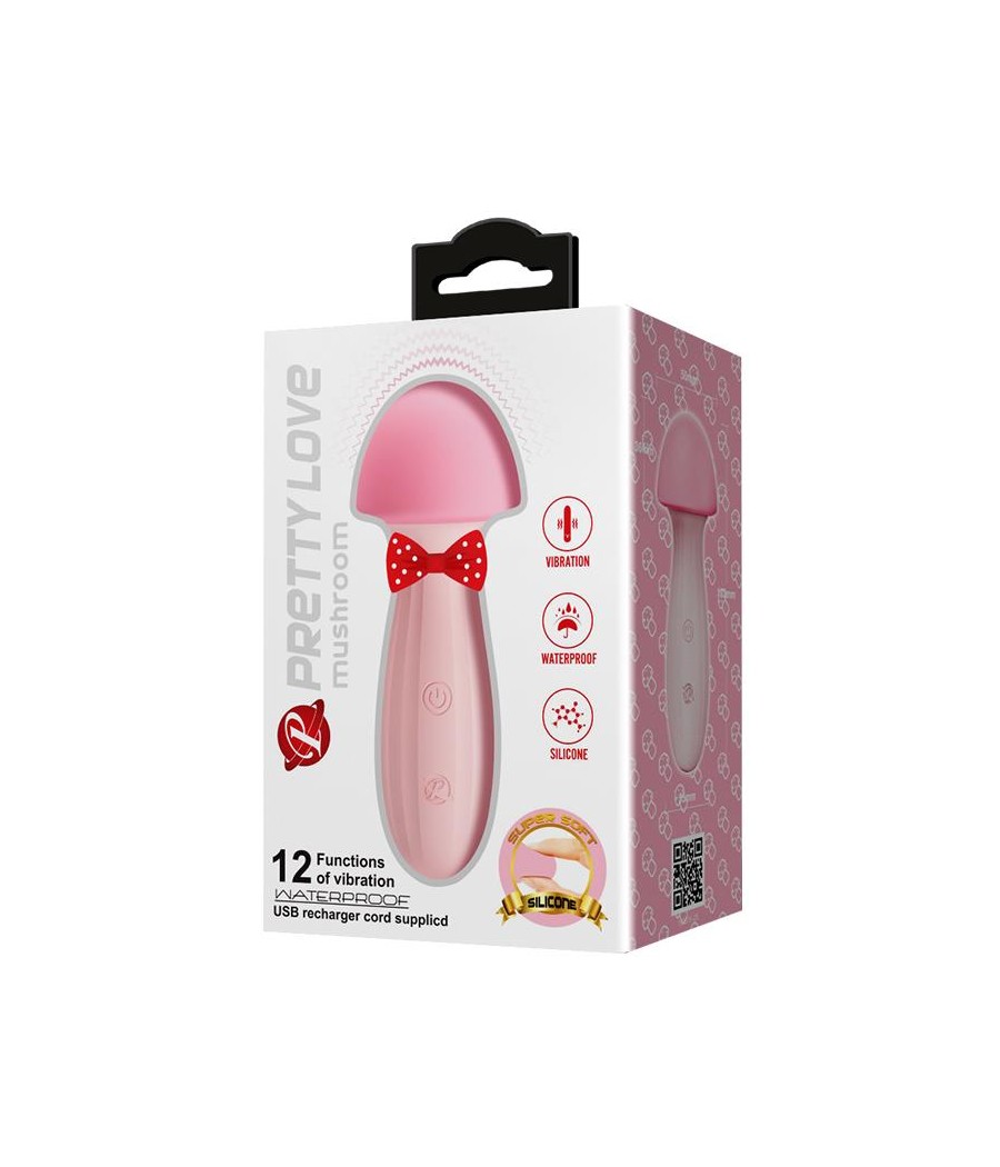 Mushroom Vibrador Masajeador Silicona USB