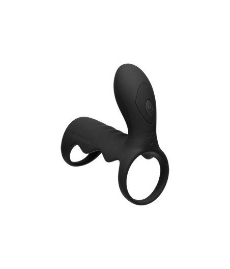 Jaula para el Pene con Vibración y Control Remoto Negro