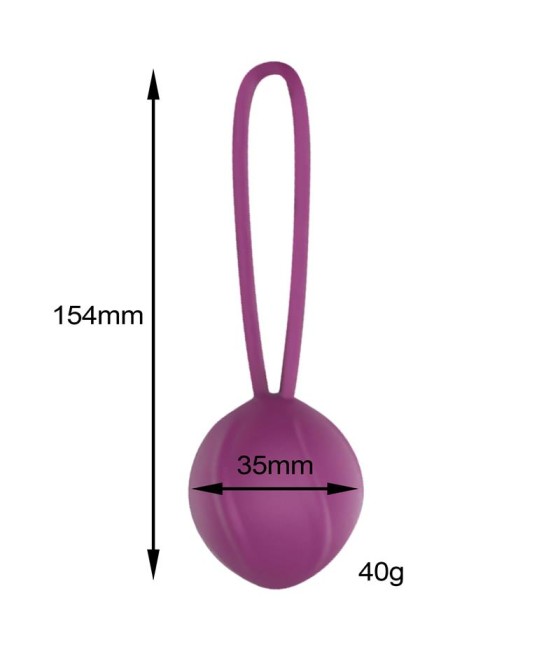 Leigh Bola Kegel Silicona Purpura