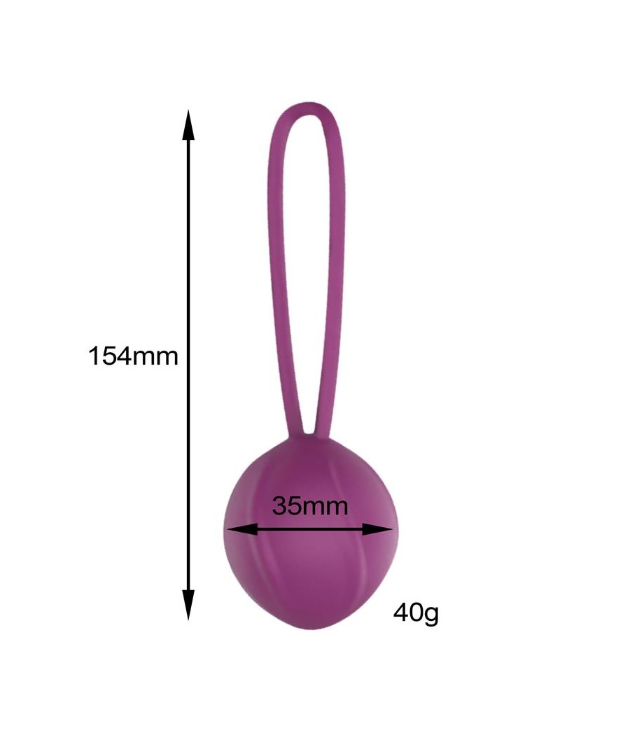 Leigh Bola Kegel Silicona Purpura