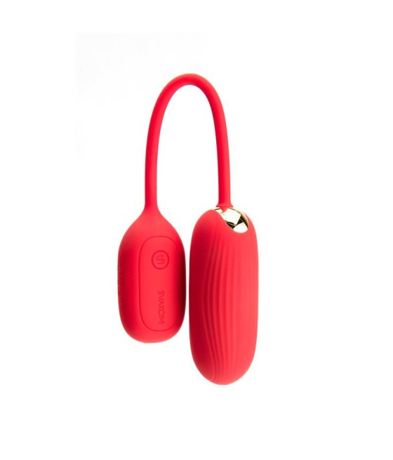 Huevo Vibrador Muse Bluetooth Rojo