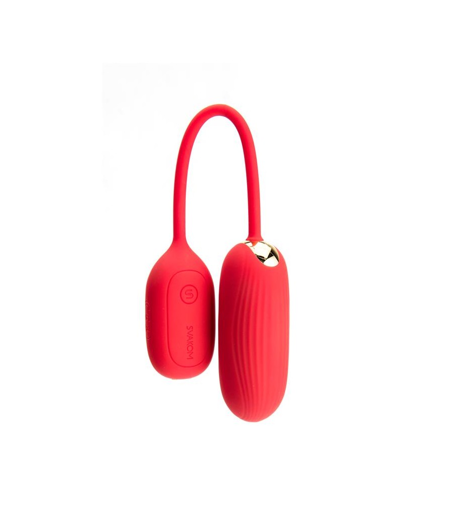 Huevo Vibrador Muse Bluetooth Rojo