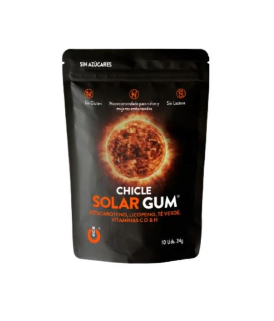 Chicles Solar Gum 10 Uds