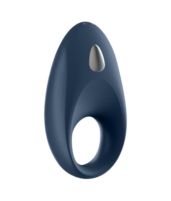 Mighty One Anillo Vibrador con APP Azul