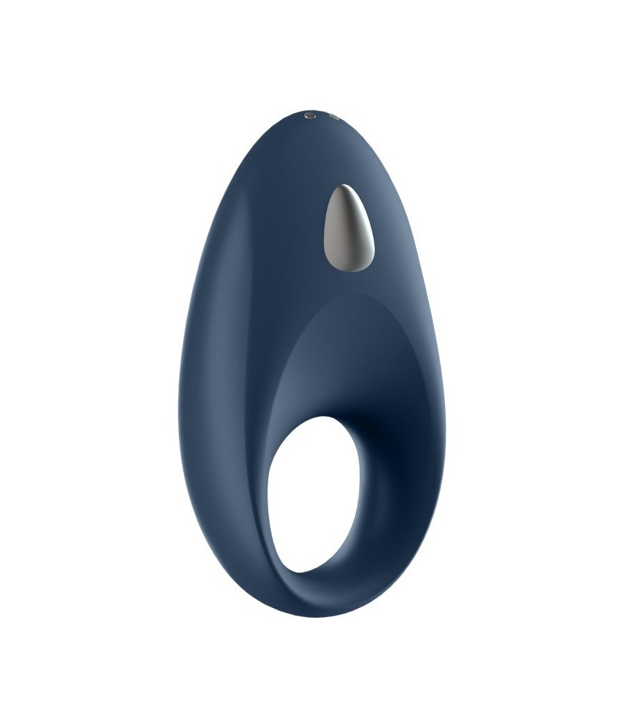 Mighty One Anillo Vibrador con APP Azul