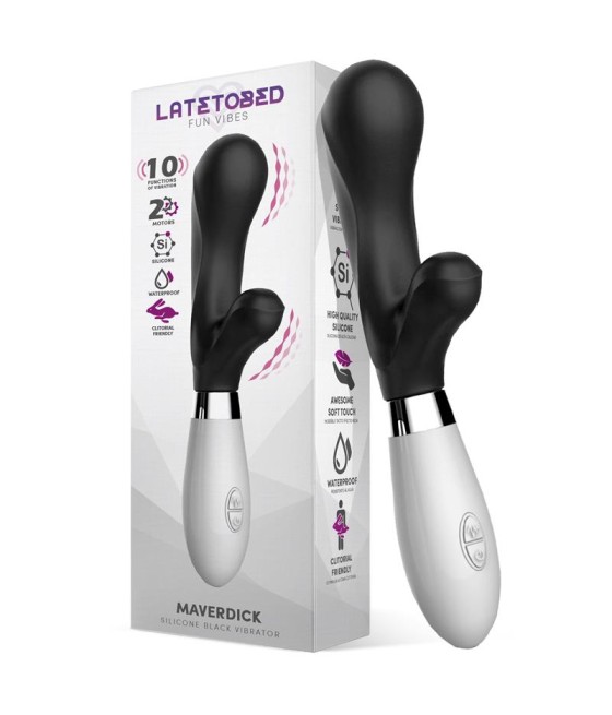 Maverdick Vibrador Silicona Negro