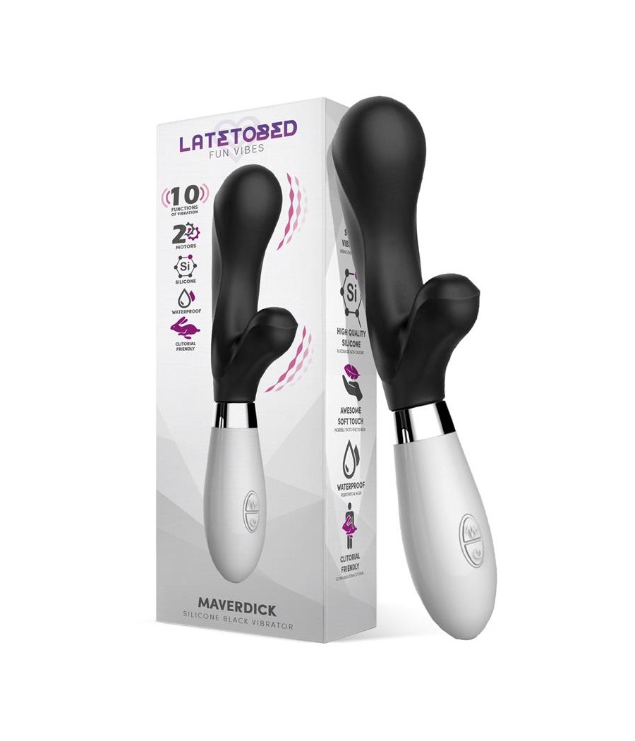 Maverdick Vibrador Silicona Negro