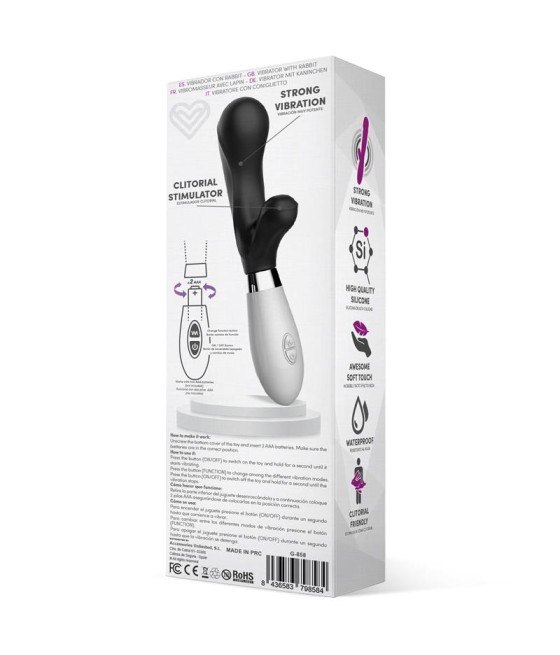 Maverdick Vibrador Silicona Negro