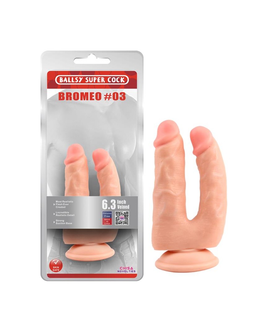 Dildo Doble Bromeo N3 Natural