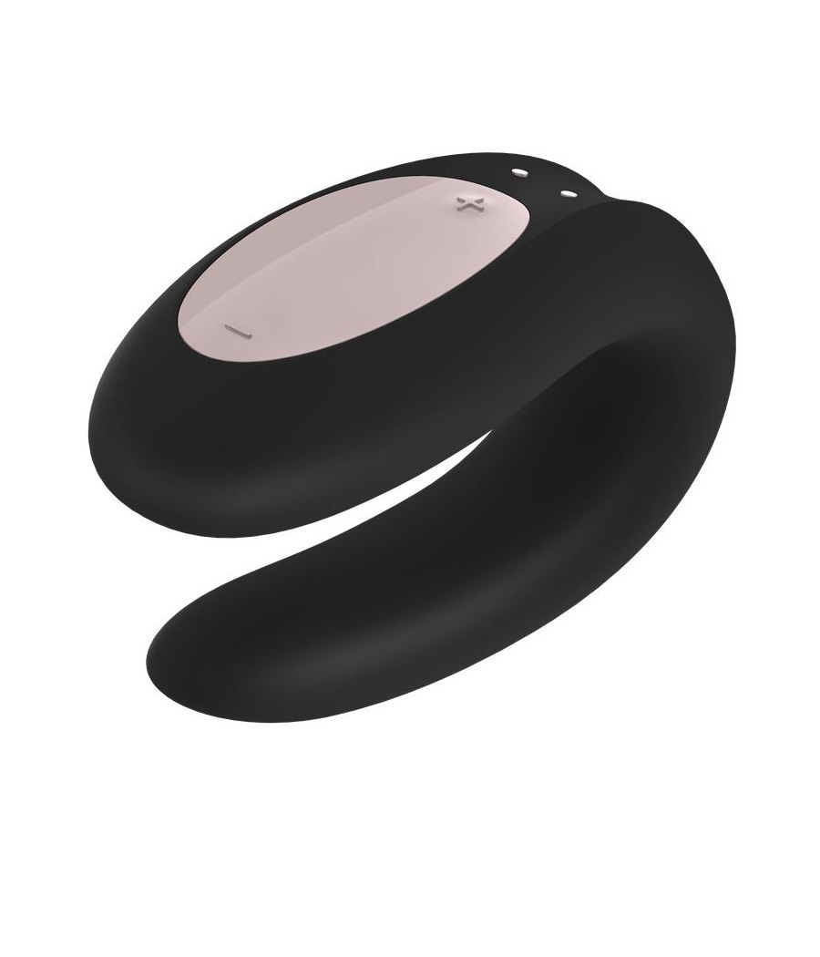 Vibrador para Parejas con APP Double Joy Negro