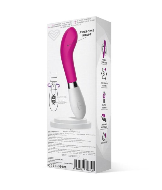 Benty Vibrador Silicona Rosa