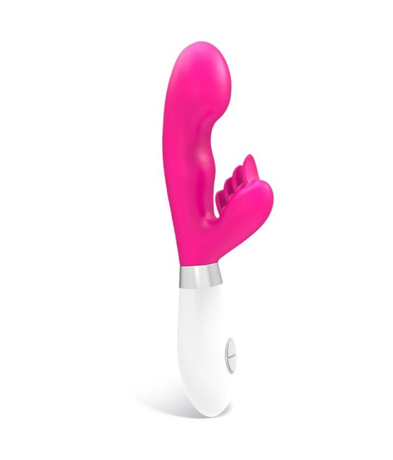 Sliper Vibrador Conejito Silicona Rosa