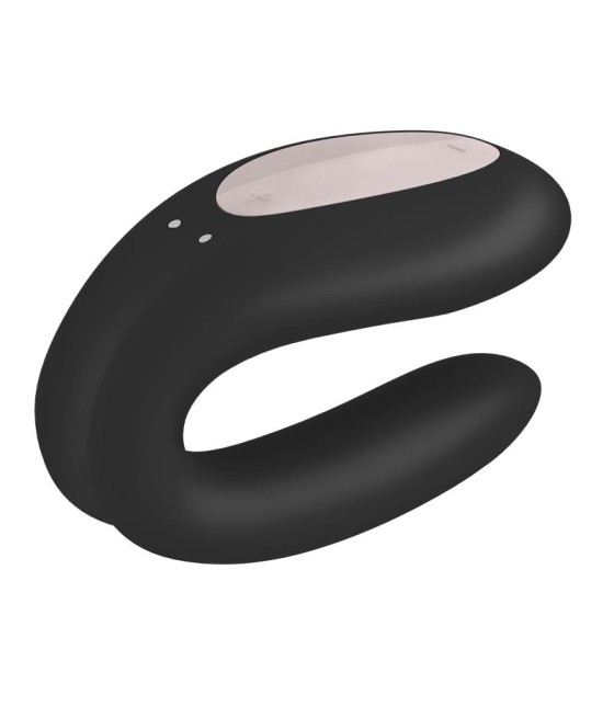 Vibrador para Parejas con APP Double Joy Negro