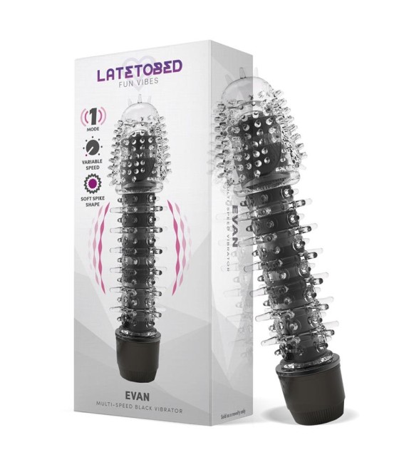 Evan Vibrador Multi Velocidad Negro