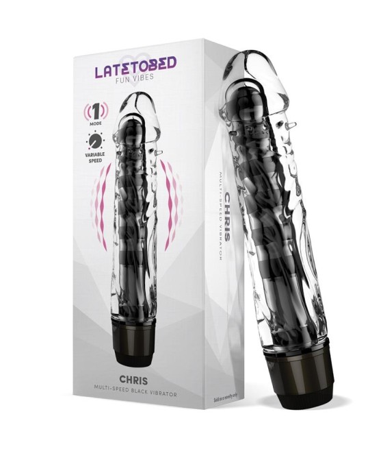 Chris Vibrador Multi Velocidad Negro