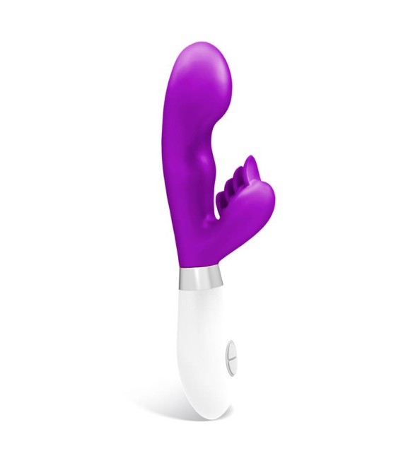 Sliper Vibrador Conejito Silicona Purpura