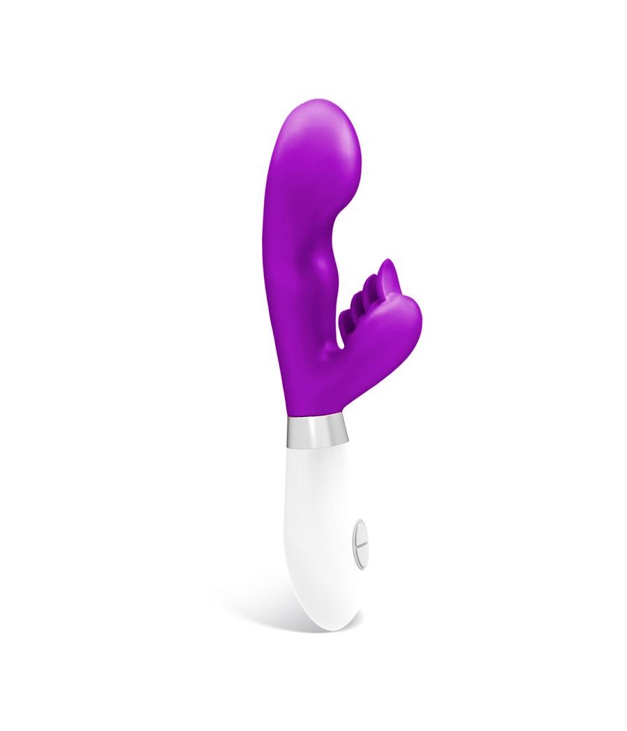 Sliper Vibrador Conejito Silicona Purpura