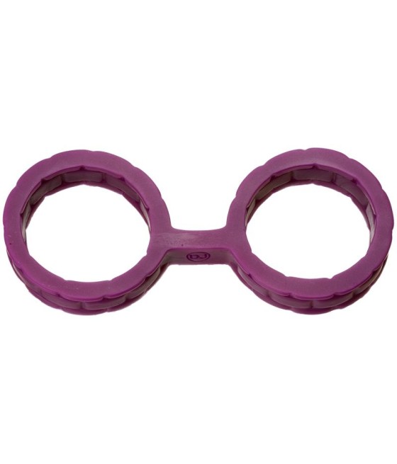 Esposas Japonesas para Bondage Silicona Premium Talla L Purpura