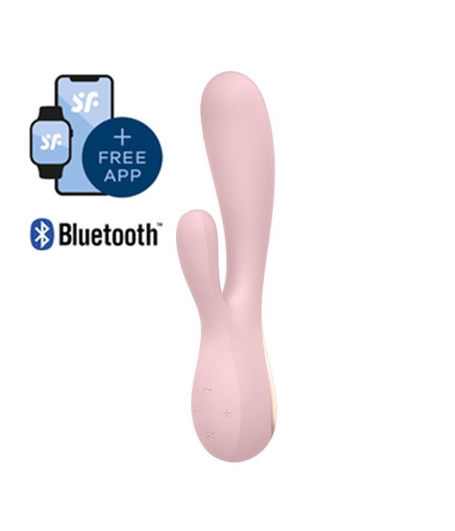 Mono Flex Vibrador con APP Mauve