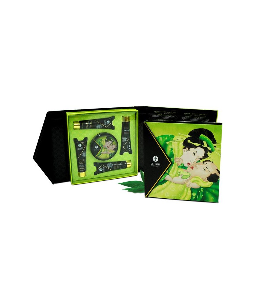 Shunga Kit Secretos de una Geisha Te Verde