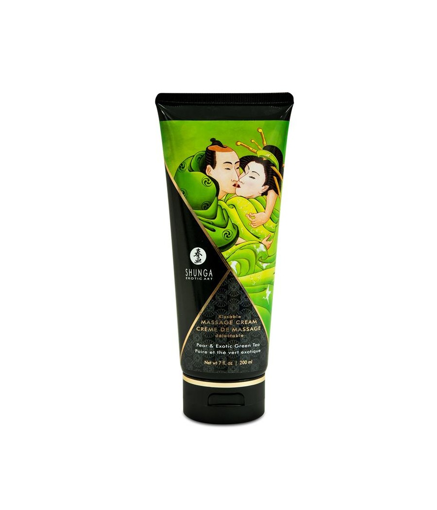 Shunga Crema de Masaje Aroma Te Verde