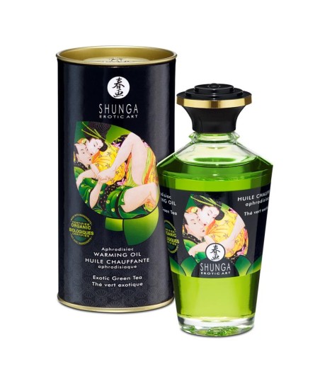 Shunga Aceite Afrodisíaco de Masaje Aroma Té Verde