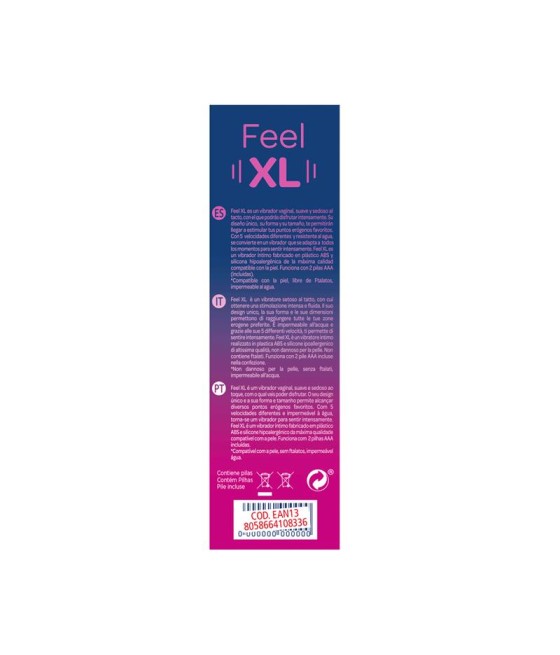 Vibrador Feel XL 5 Funciones