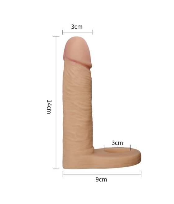 Dildo The Ultra Soft Double 58 Natural