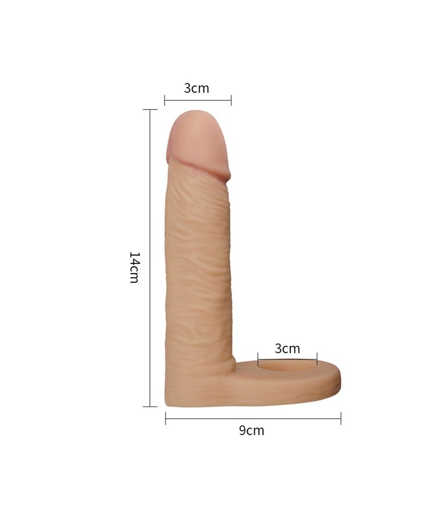 Dildo The Ultra Soft Double 58 Natural