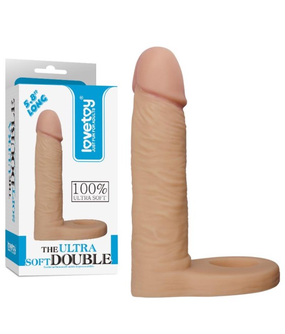 Dildo The Ultra Soft Double 58 Natural