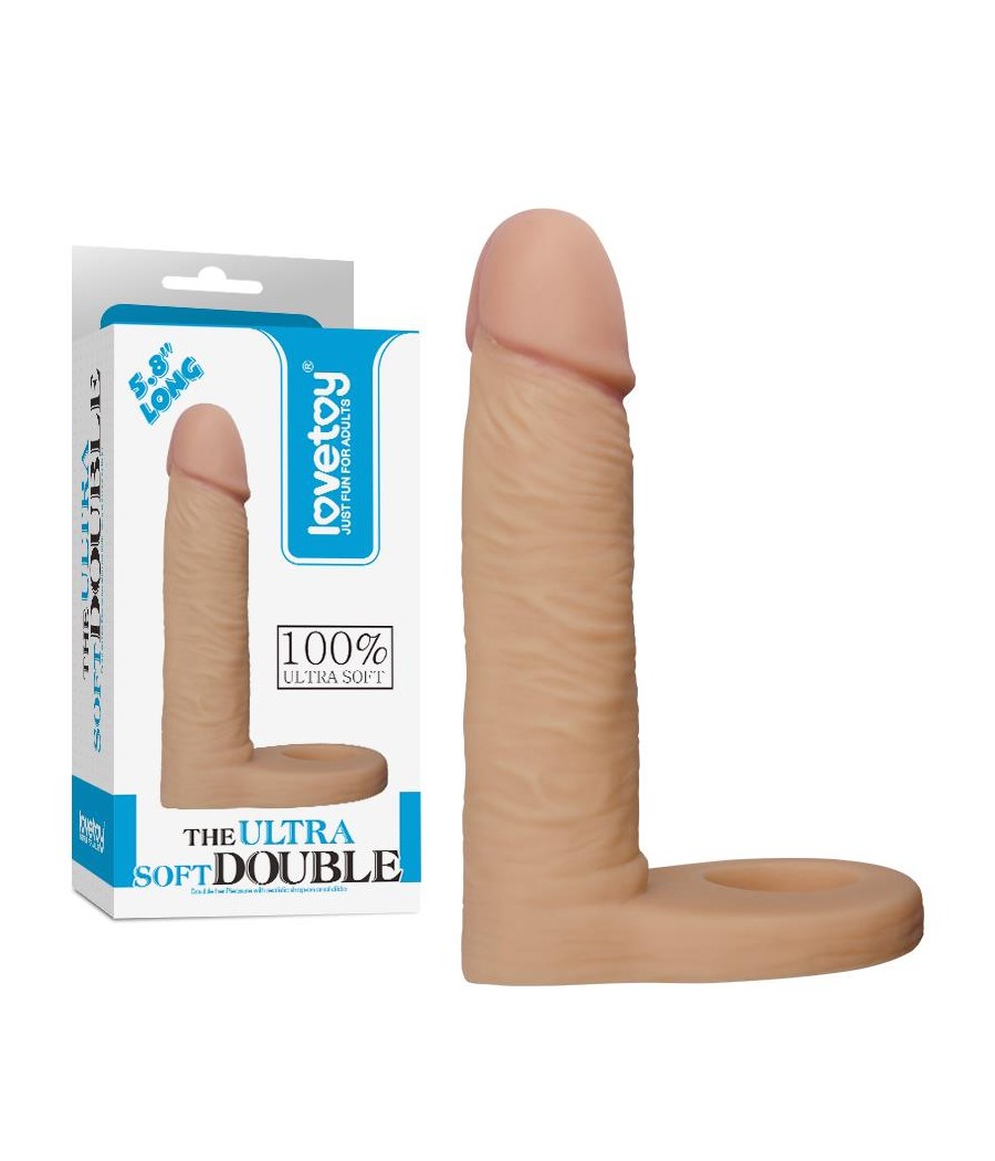 Dildo The Ultra Soft Double 58 Natural