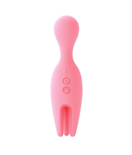 Vibrador Nymph con Brazos Giratorios Independientes Rosa