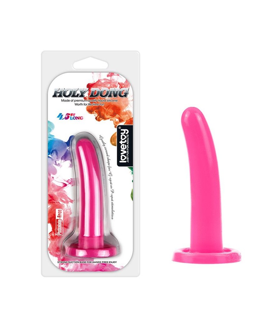 Estimulador Holy Dong 45 Silicona Liquida Rosa