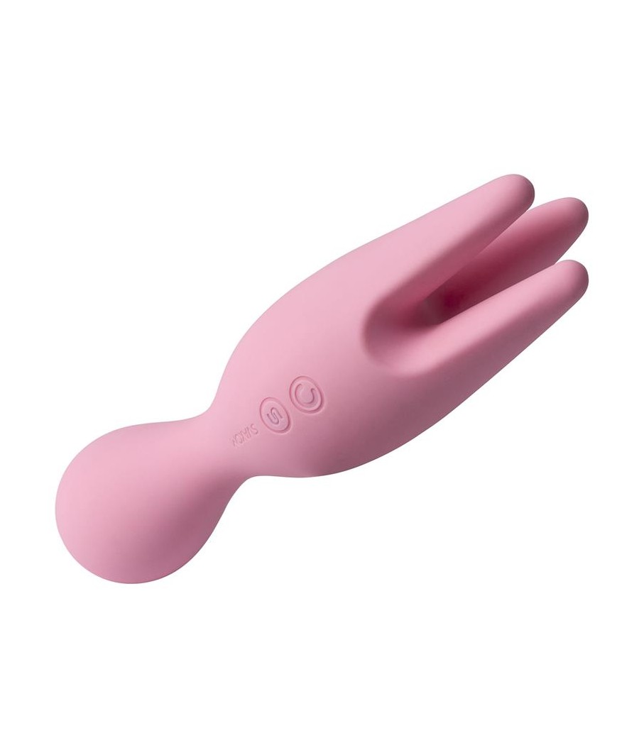 Vibrador Nymph con Brazos Giratorios Independientes Rosa