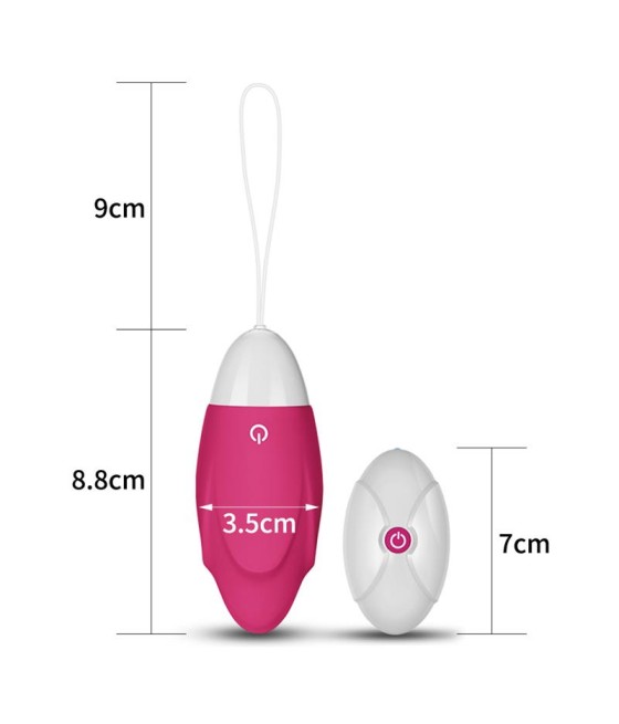 Huevo Vibrador iJoy Control Remoto USB Rosa