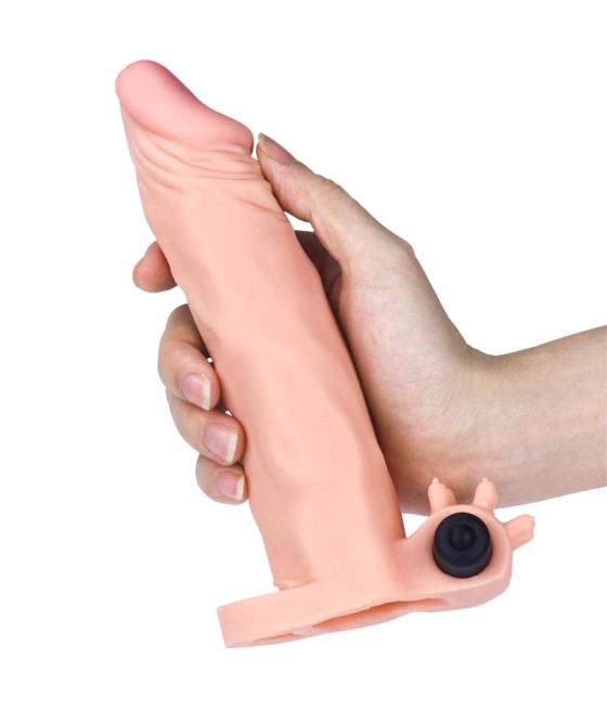 Funda para el Pene con Vibracion Add 2 Pleasure X Tender Natural