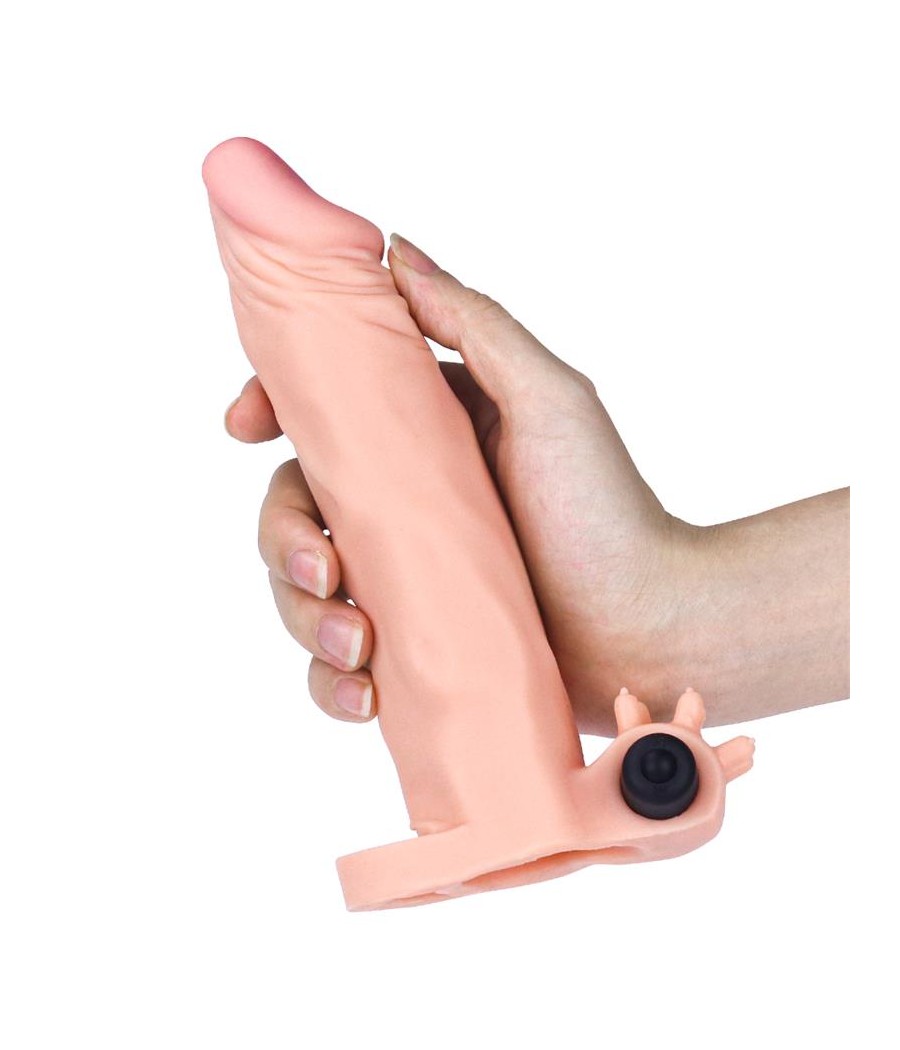 Funda para el Pene con Vibracion Add 2 Pleasure X Tender Natural