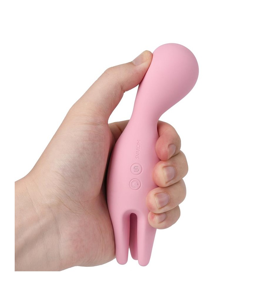 Vibrador Nymph con Brazos Giratorios Independientes Rosa