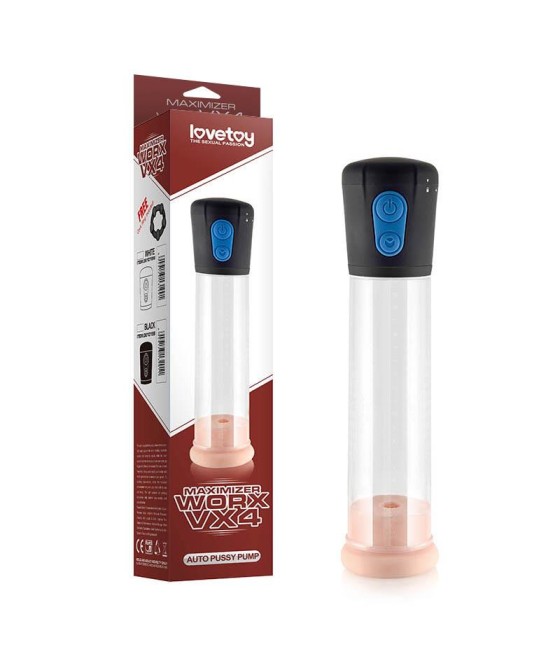 Bomba para el Pene Automatica Maximizer Worx VX4 Vagina