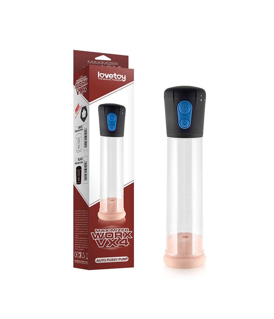 Bomba para el Pene Automatica Maximizer Worx VX4 Vagina