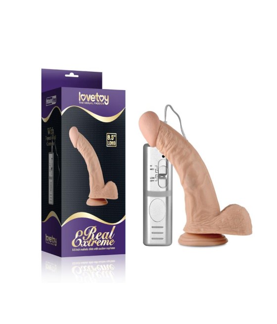 Dildo Real Extreme con Vibracion 85 Natural